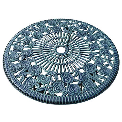 Oakland Living 3-Piece Rose Bistro Set with 23.5-Inch Cast aluminum Top Table