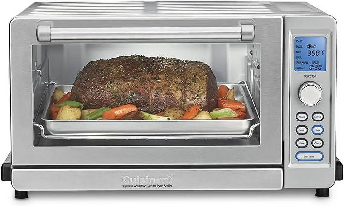 Open Box Cuisinart TOB-135FR Digital Convection Toaster Oven - SILVER