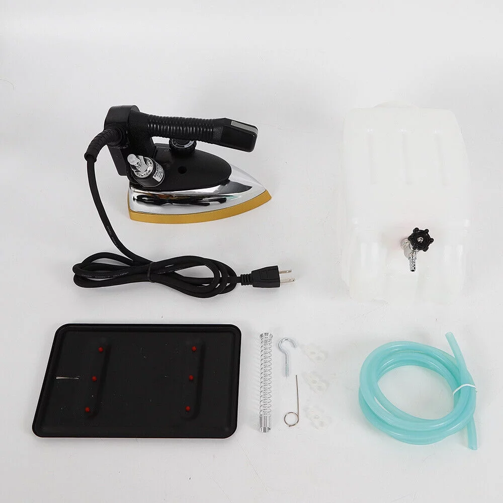 1000W Industrial Gravity Electric Steam Iron Powerful Super Hot 60~220℃+3L Tank