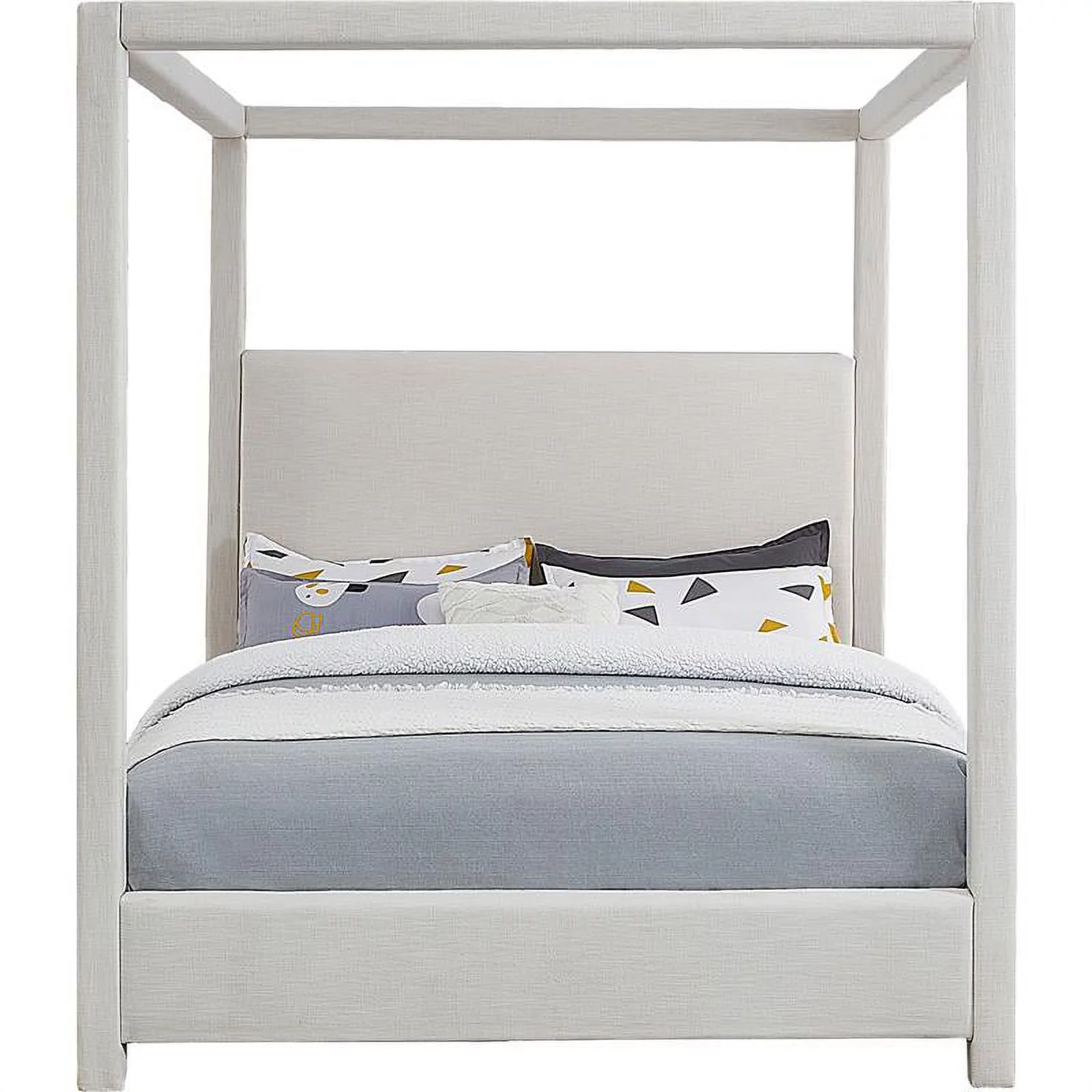 Meridian Furniture Emerson Cream King Bed