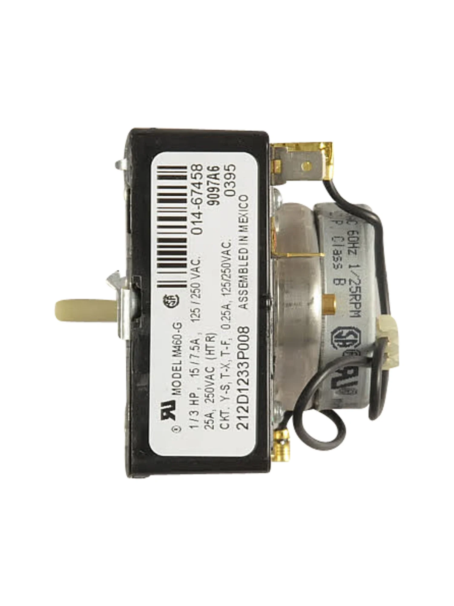 WE4M360 GE Dryer Timer Plas. Shaft