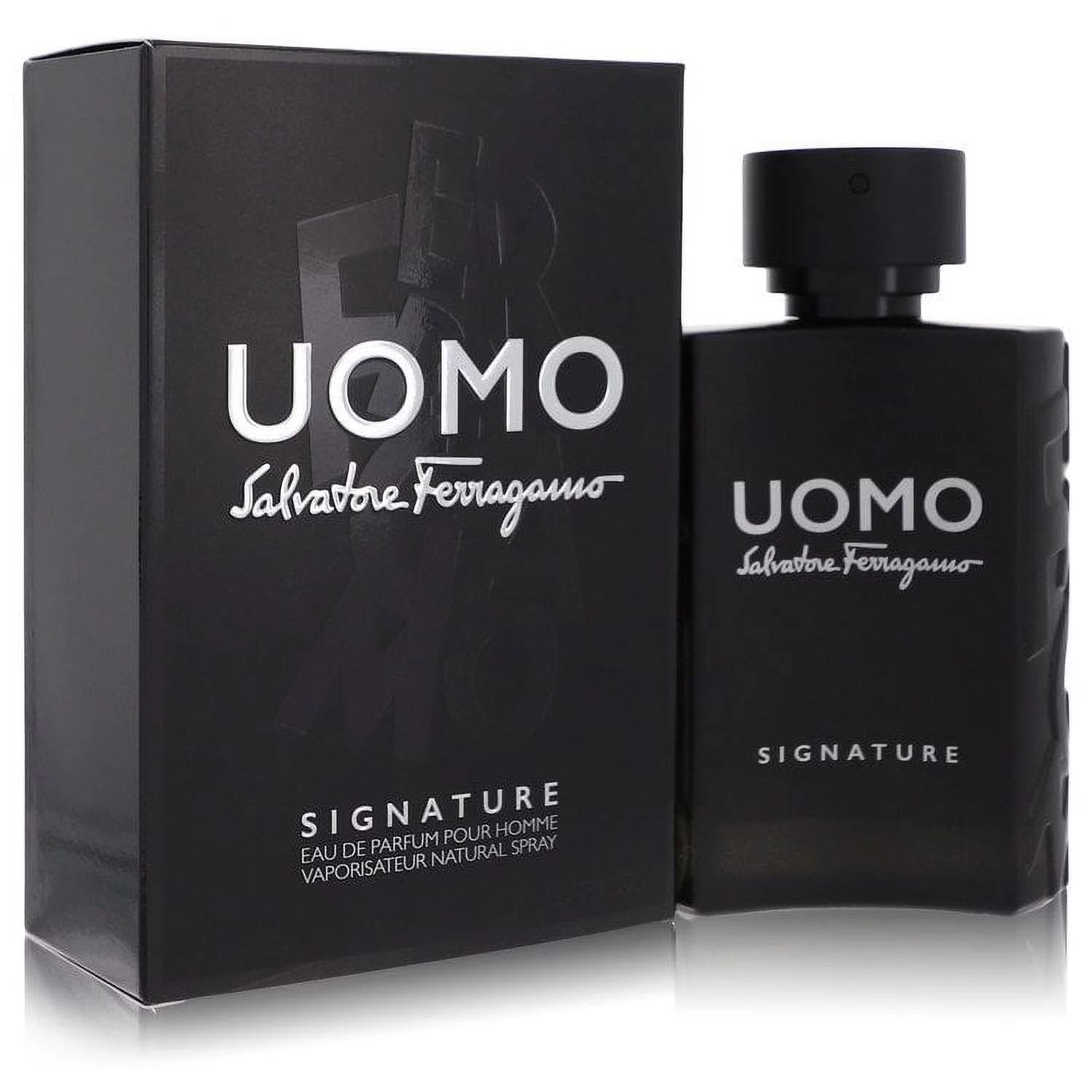 Salvatore Ferragamo Uomo Signature by Salvatore Ferragamo Eau De Parfum Spray 3.4 oz for Male