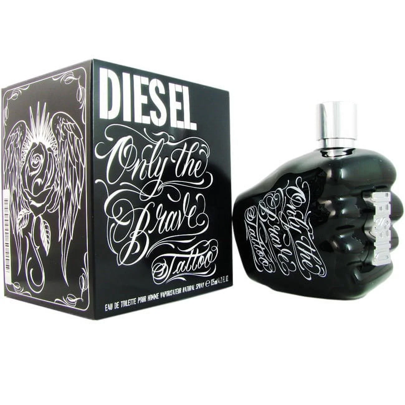 Diesel Only the Brave Tattoo Eau de Toilette Spray, Cologne for Men, 4.2 oz