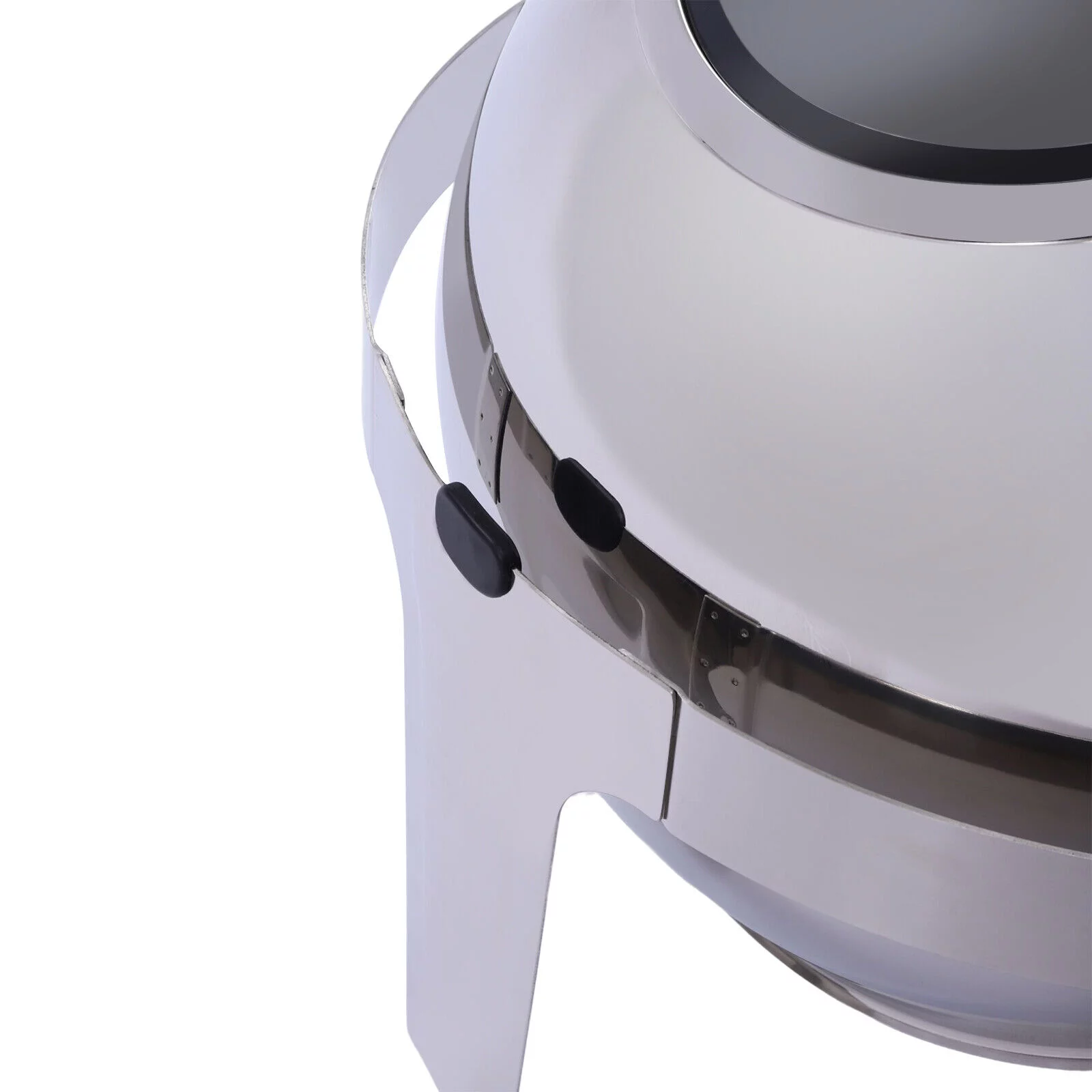 Miumaeov Roll Top 6.3 Quart Round Food Warmer Chafing Dish Set Stainless Steel