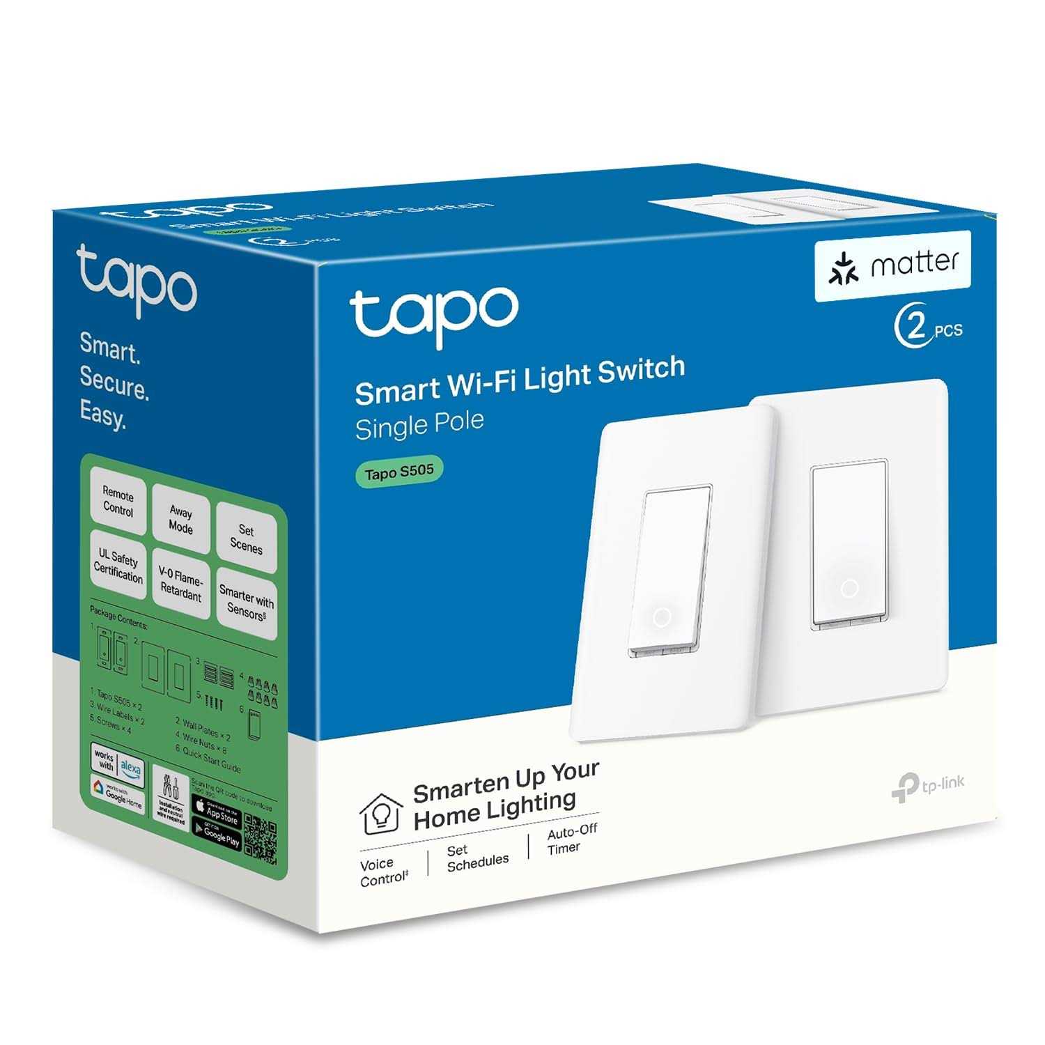 TP-Link Smart Wi-Fi Light Switch TAPO S505 - Shop Hardware Tools Online Store