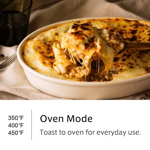 BALMUDA The Toaster | Steam Oven Toaster | 5 Cooking Modes: Sandwich Bread, Artisan Bread, Pizza & Pastry, Oven | Precise Heat Control | Steam Technology | Baking Pan | US Version | Gray