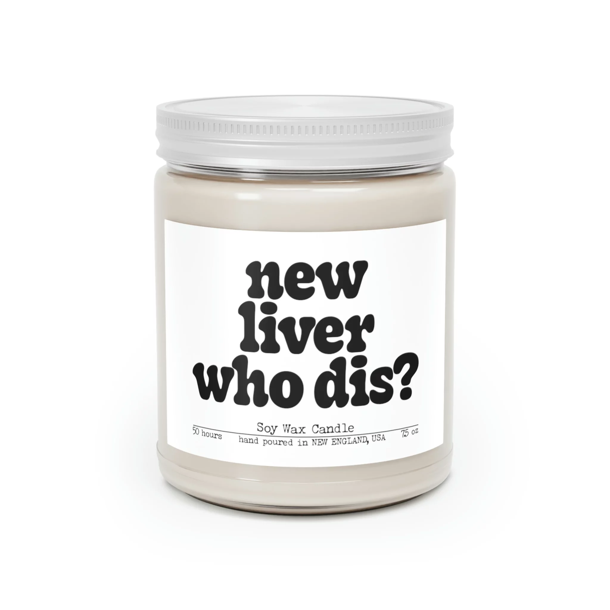 Liver Transplant Surgery Recovery Candle, Gifts, Decor