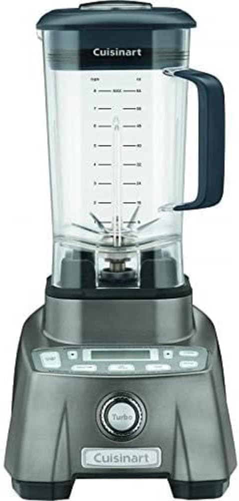 Cuisinart Blender for-Shakes, Smoothies & More, 3.5 Peak Hurricane Pro Blender, Gunmetal, CBT-2000