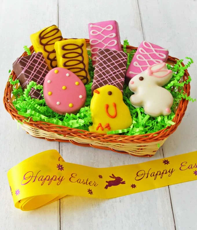 From You Flowers - Easter Cookies & Brownies Basket