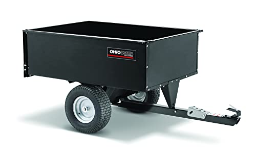 Ohio Steel 3040P-SD Poly Swivel Dump Cart, 10 cu.ft., 600 lb Load Capacity