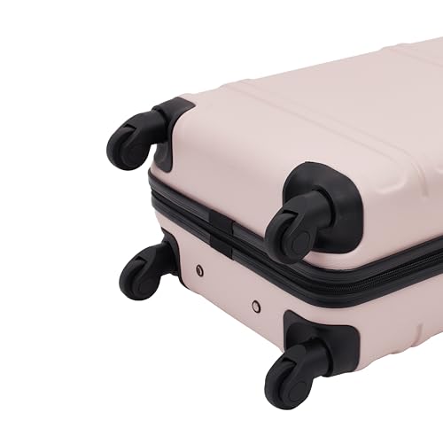 Travelers Club Skyline Spinner Luggage, Gray, 22-Inch Carry-On