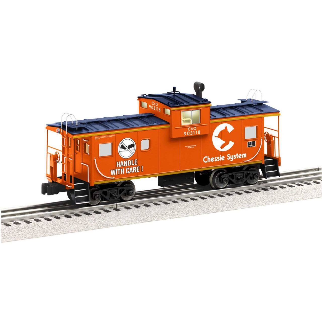 Lionel O Wide Vision Caboose w/Camera, Chessie