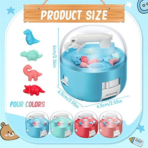 Meanplan Mini Claw Dinosaur Machine Toys Machine Prizes for Kids Figures Arcade Grabber Game Christmas Birthday Gifts Party Favor for Boys Girls(24 Pcs, Dinosaur Style)