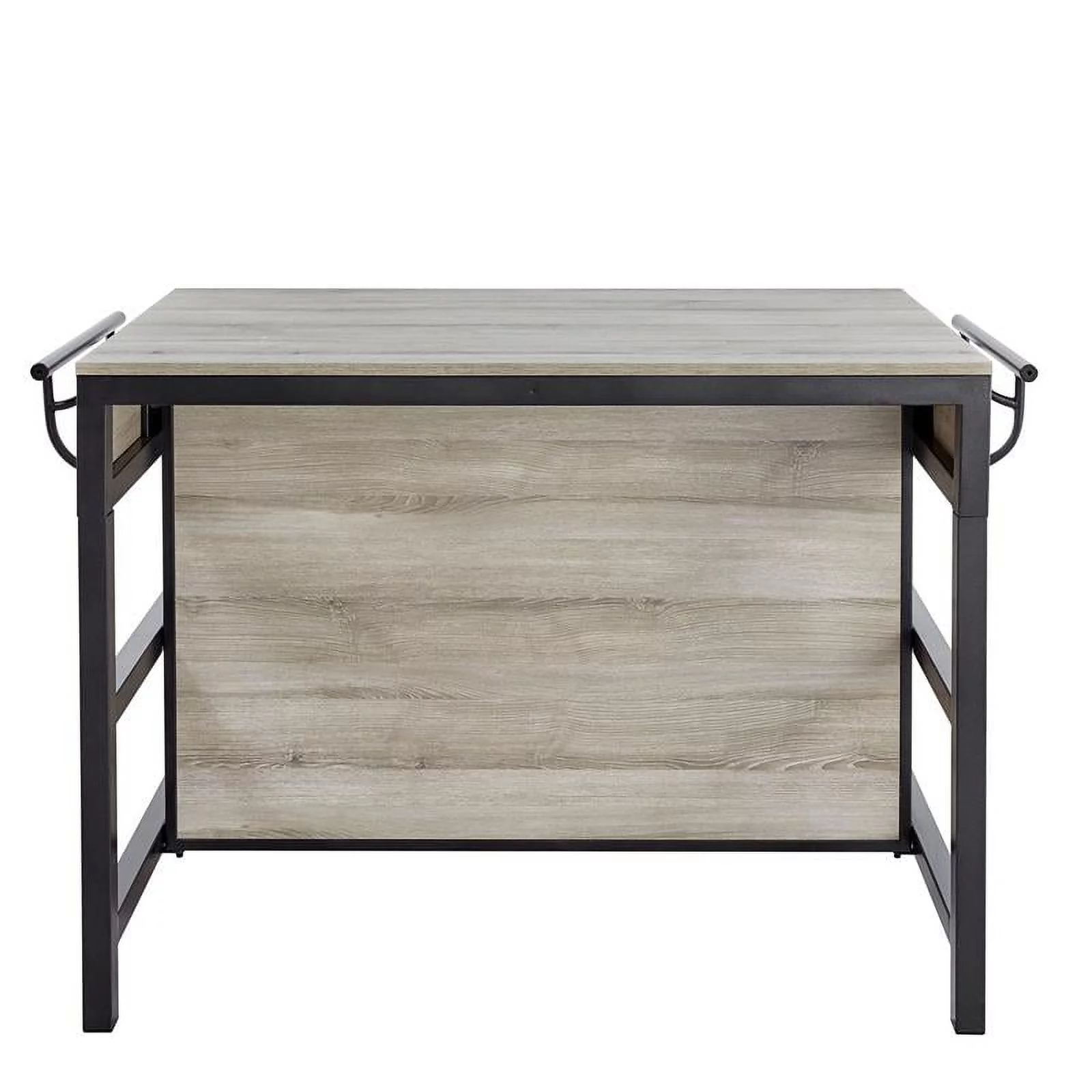 Steve Silver Carson Counter Height Dining Table in Weathered Driftwood