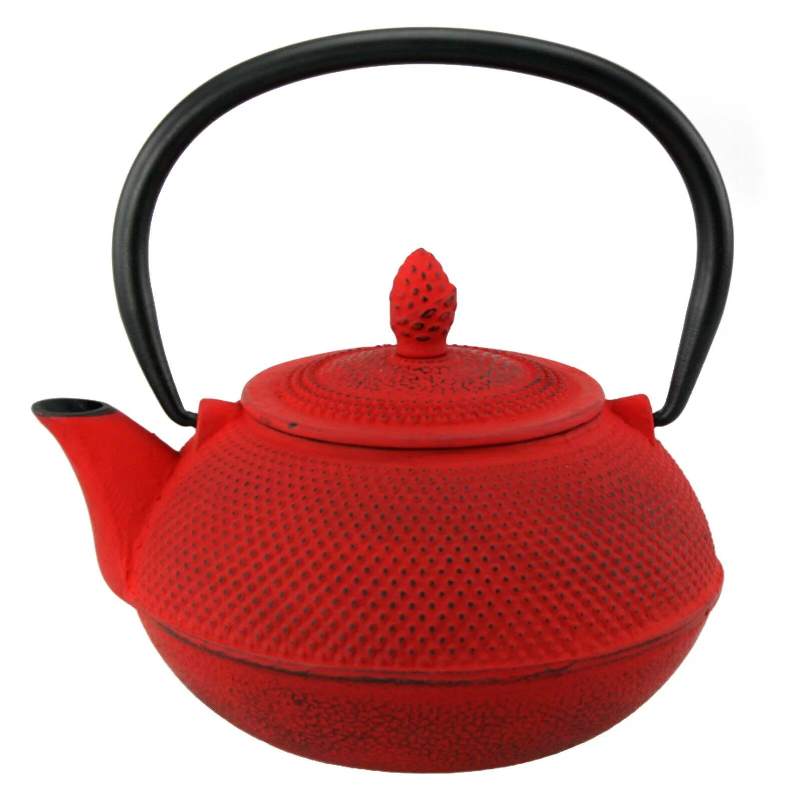 Creative Home 30 Oz Cast Iron Tea Pot-Blue