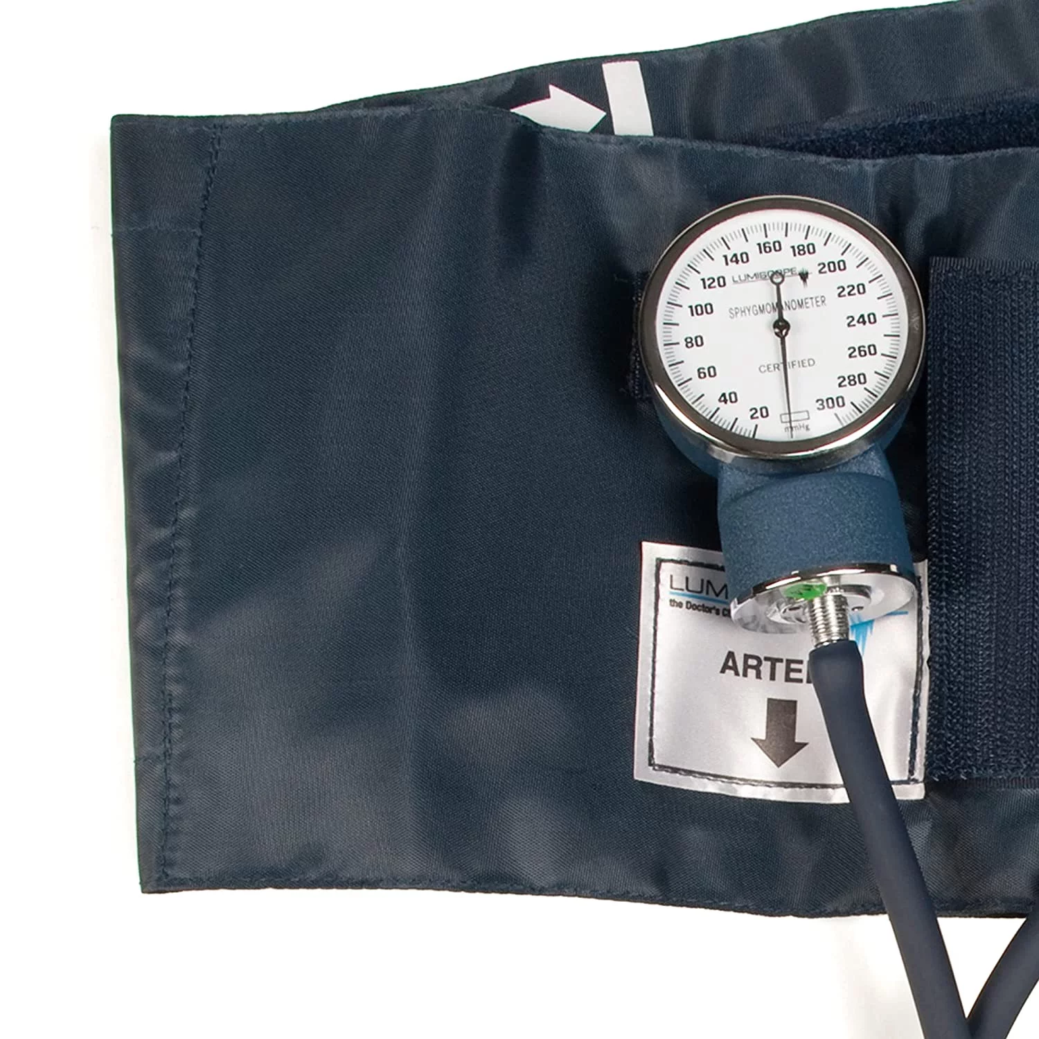 Lumiscope Deluxe Aneroid Sphygmomanometer with Large Adult Cuff,&nbsp;Blood Presure Monitor
