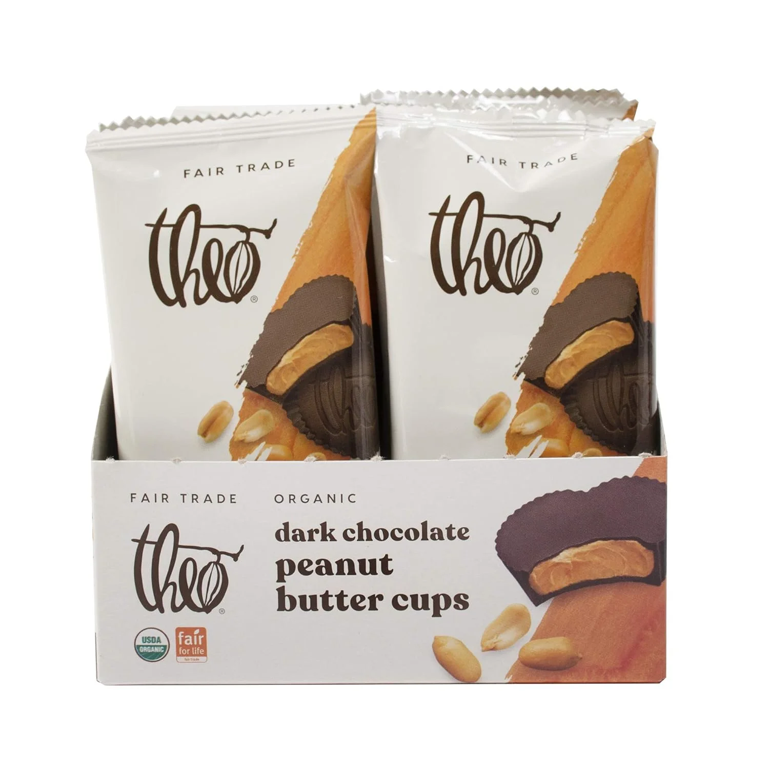 Chocolate Organic Dark Chocolate Butter Cups,12 Pack