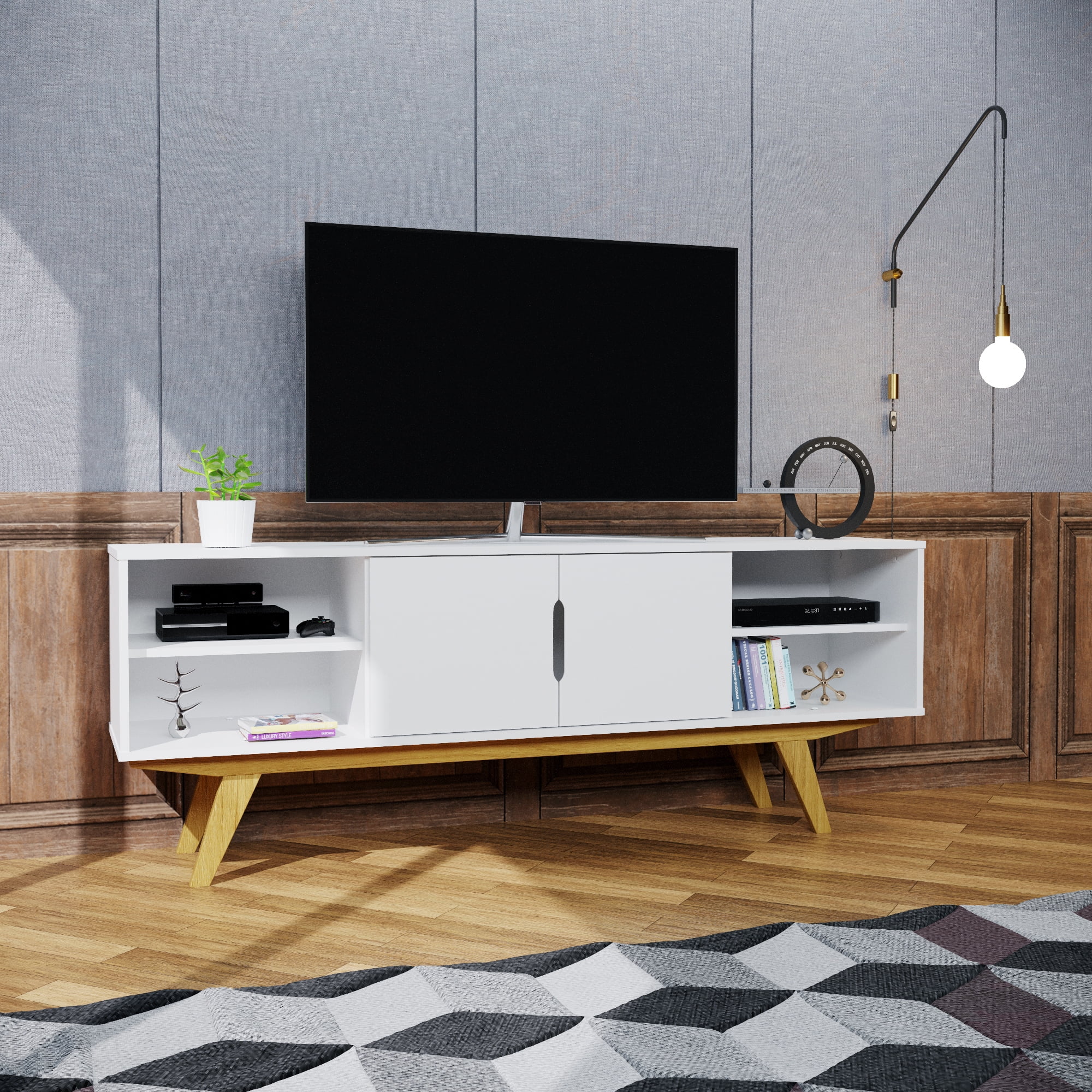 Boahaus Omaha Modern TV Stand up to 58