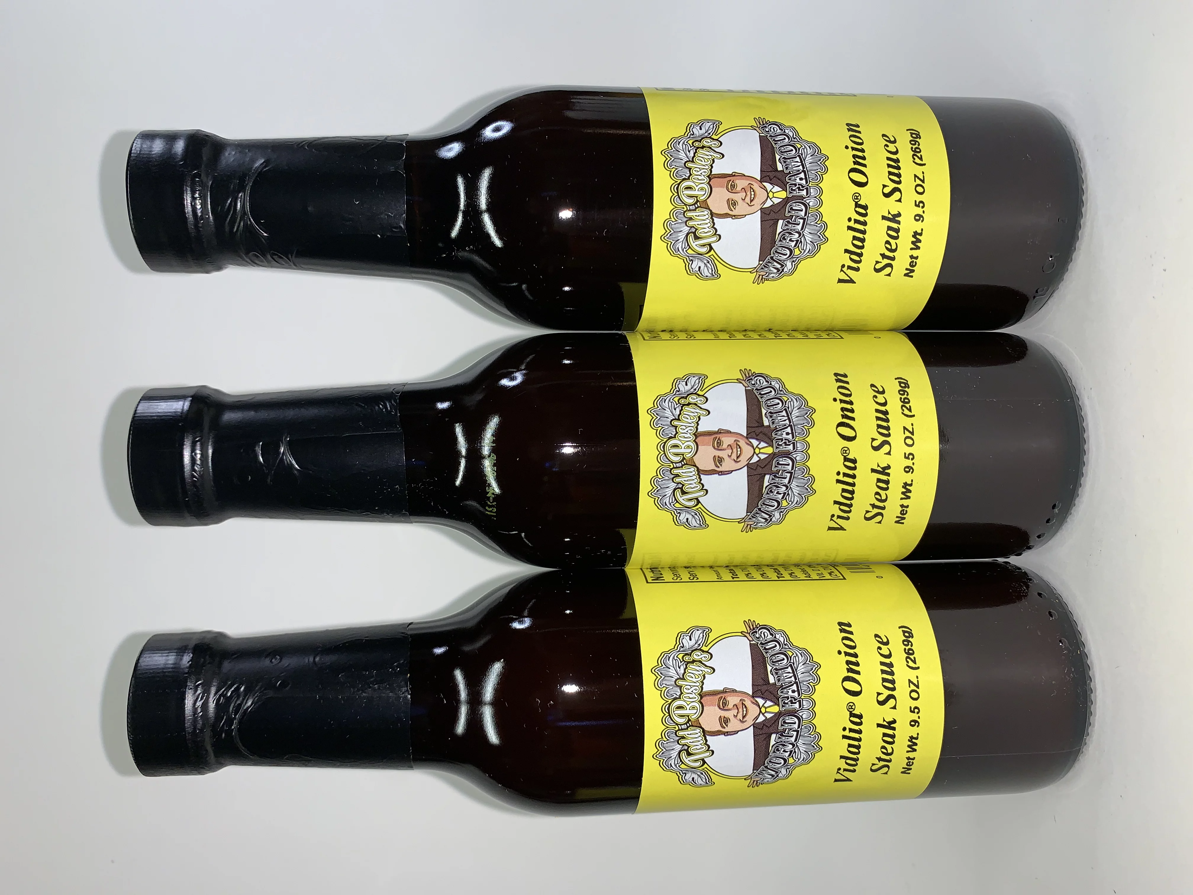 3 Pack of Todd Bosley's World Famous Vidalia Onion Steak Sauce (9.5 Oz)