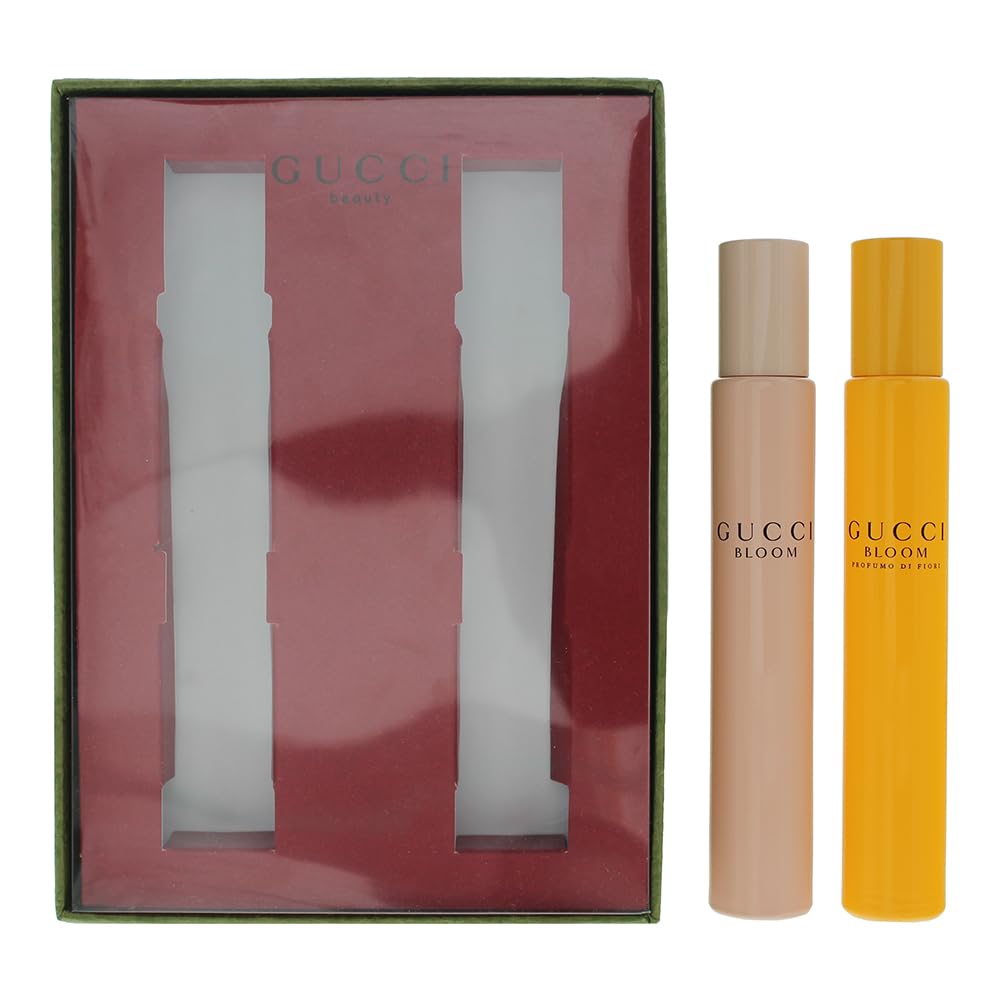 Gucci Bloom Perfume for Women Travel Spray Set EDP 2X 0.25 Fl Oz