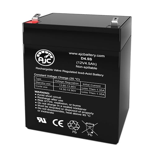 AJC 12V 4.5Ah Sealed Lead Acid Battery