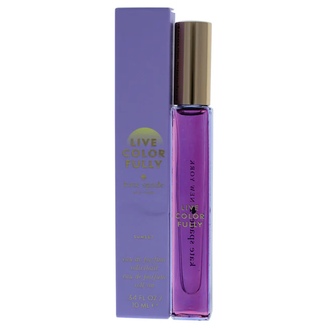 Kate Spade Live Colorfully Sunset by Kate Spade for Women - 0.34 oz EDP Rollerball (Mini)