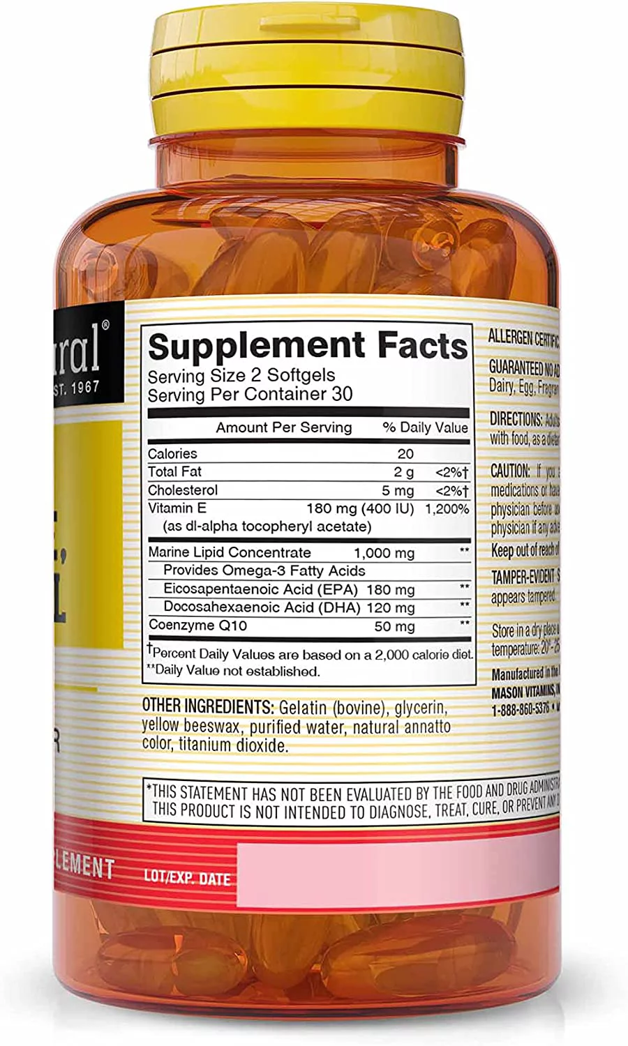 Heart Trio Co Q-10 With Vitamin E And Fish Oil Softgels - 60 Ea, 3 Pack