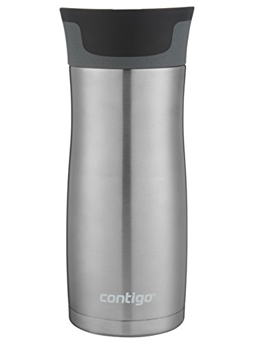 Contigo AUTOSEAL West Loop Vacuum-Insulated Stainless Steel Travel Mug with Easy-Clean Lid 20 oz Sake