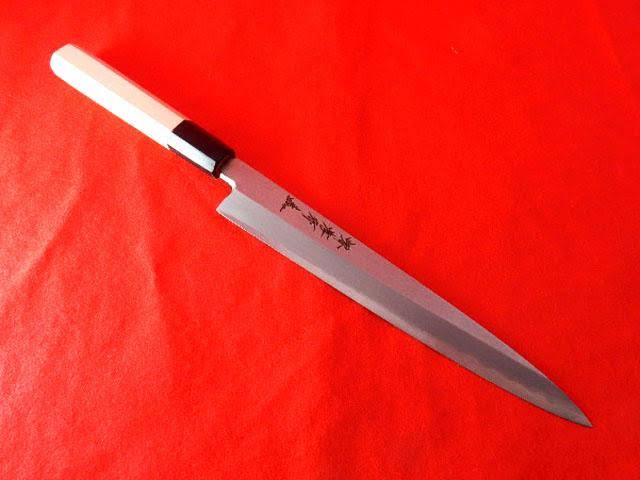 Sakai Takayuki Chef Ginsan Japanese Knife Silver-3 Steel Sashimi Yanagiba