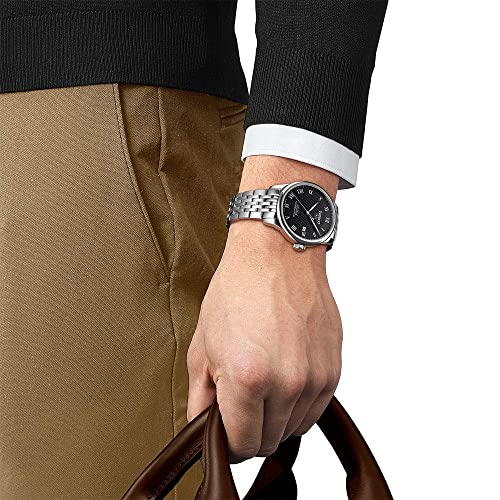 Tissot Mens Le Locle Stainless Steel Dress Watch