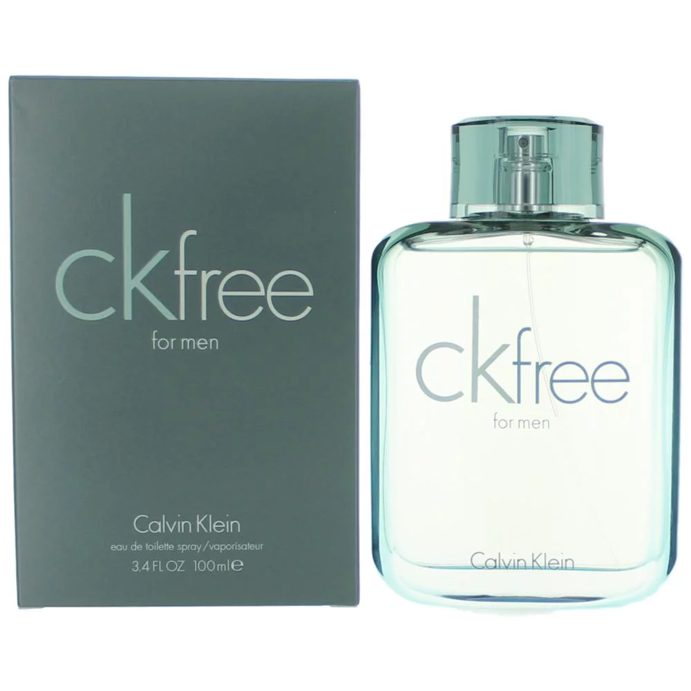 CK Free by Calvin Klein, 3.4 oz Eau De Toilette Spray for Men