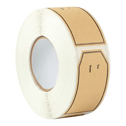 600 PCS Christmas Gift Tag Stickers 1.18