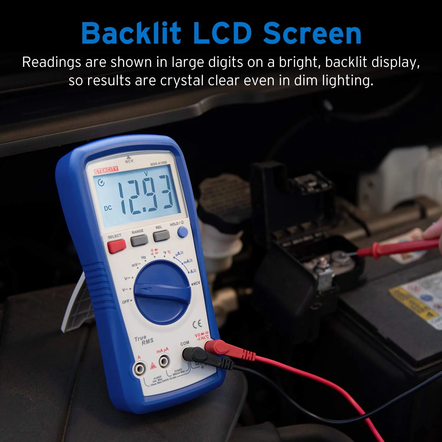 Etekcity Auto-Ranging TRMS 6000 Counts New Digital Multimeter