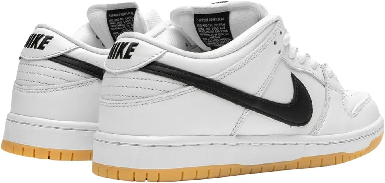 Nike Sb Dunk Low Pro Mens Shoes Size - 9 White/Black/White