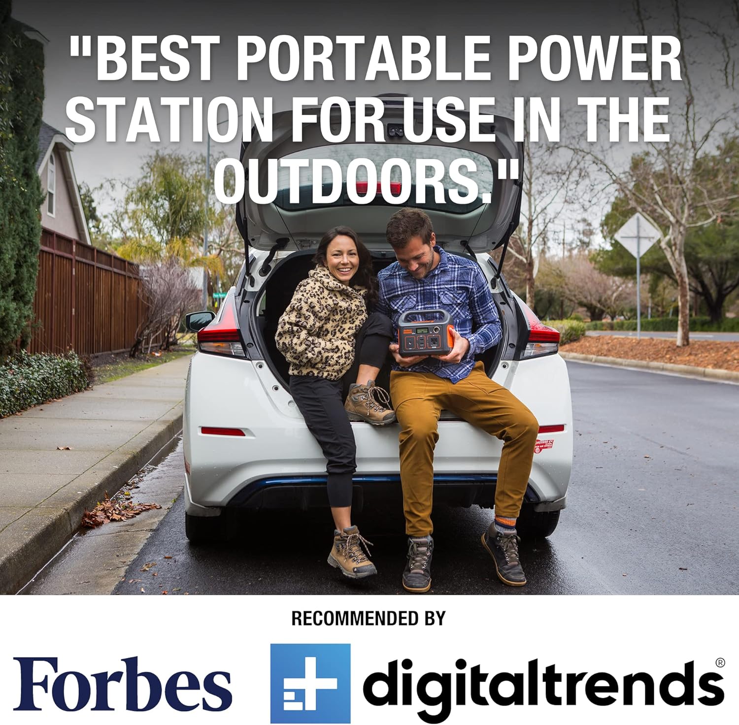 Jackery Portable Power Station Explorer 240, 240Wh Backup Lithium Battery, 110V/200W Pure Sine Wave AC Outlet, Solar Generator (Solar Panel Not Included) for Outdoors Camping Travel Hunting Emergency