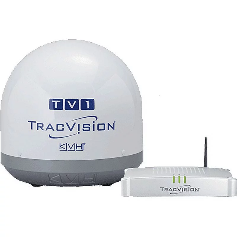 KVH 01-0366-07 TracVision TV1 w/IP-TV Hub, N. America