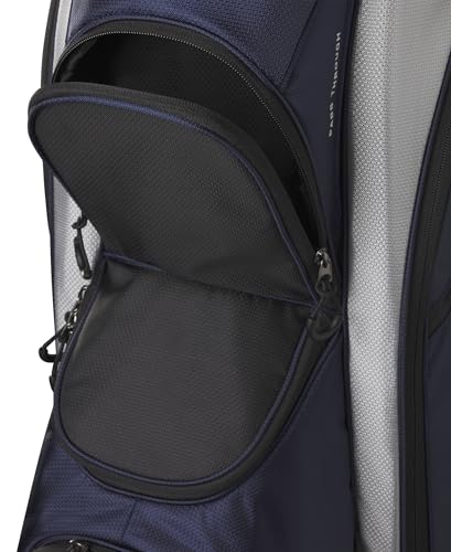 Wilson Feather Golf Cart Bag - Black/Grey/Red