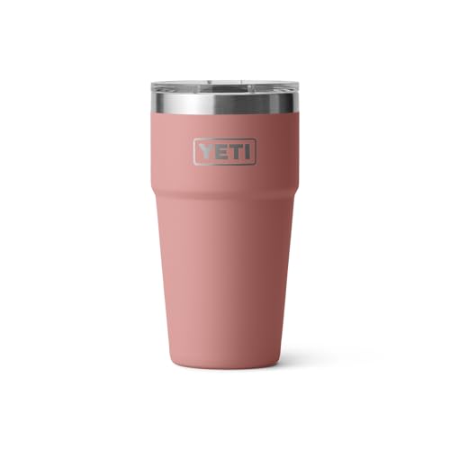 YETI Rambler 20 oz Stackable Tumbler, Stainless Steel, Vacuum Insulated with MagSlider Lid