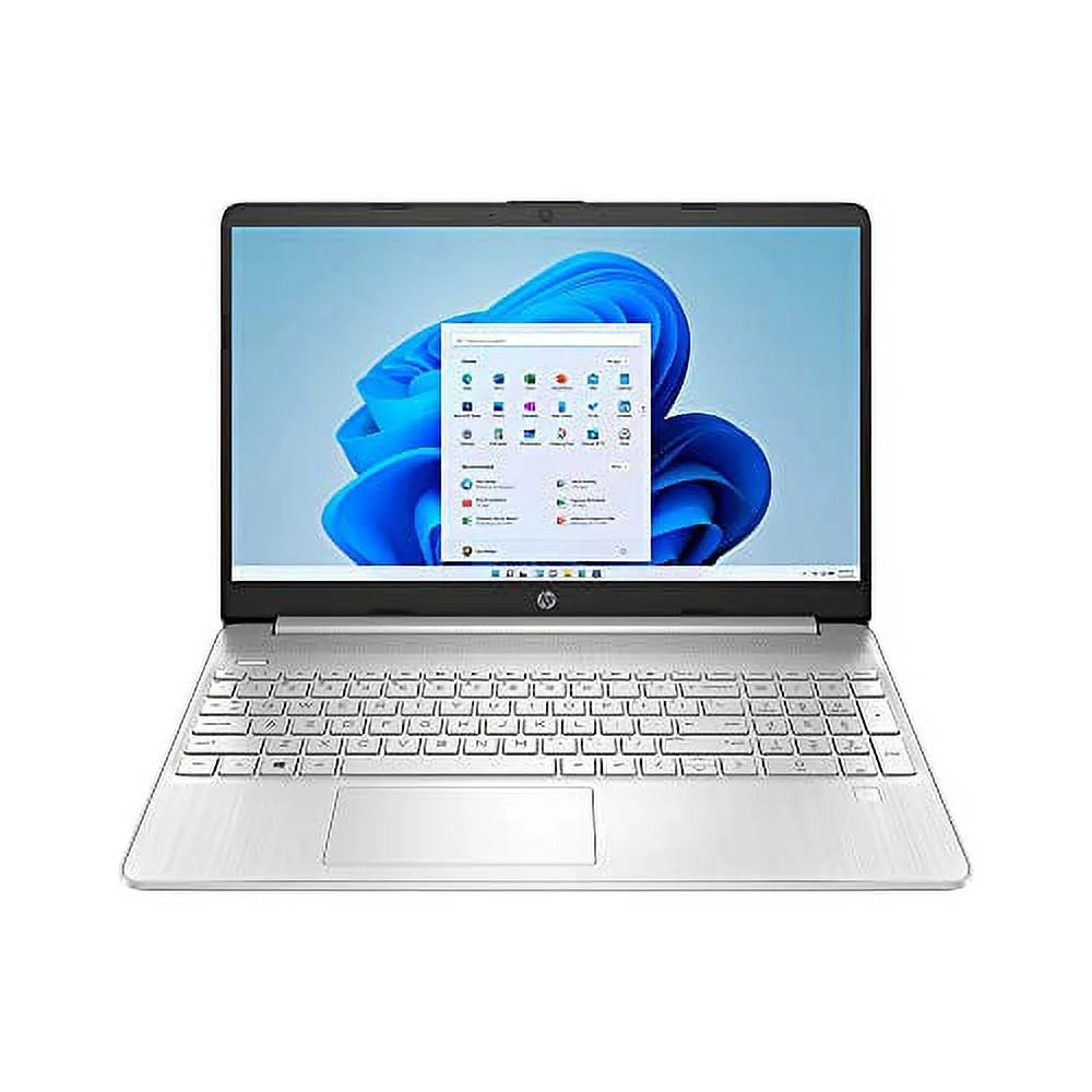 HP 15.6 in FHD IPS Laptop, Intel Core i5-1135G7(Beats i7-1065G7), 16GB RAM, 256GB PCIe SSD, Intel Iris Xe Graphics, HD Webcam, HD Audio, Fingerprint, HDMI, Win 10S, Silver, 32GB Card, Natural Silver