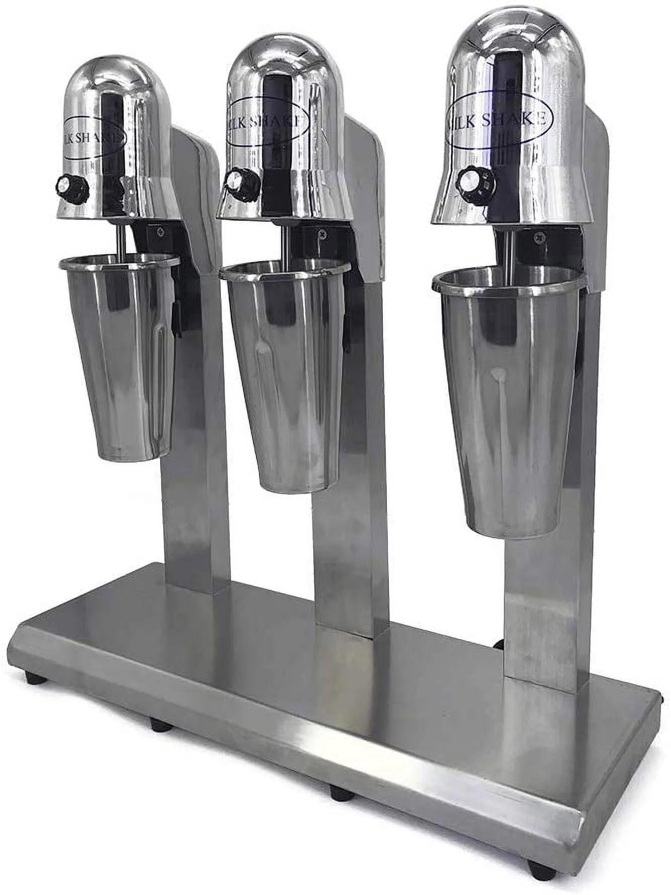 MIDUO 3 Head Milkshake Mixer Drink Milk Shake Maker Stainless Steel Electric Machine