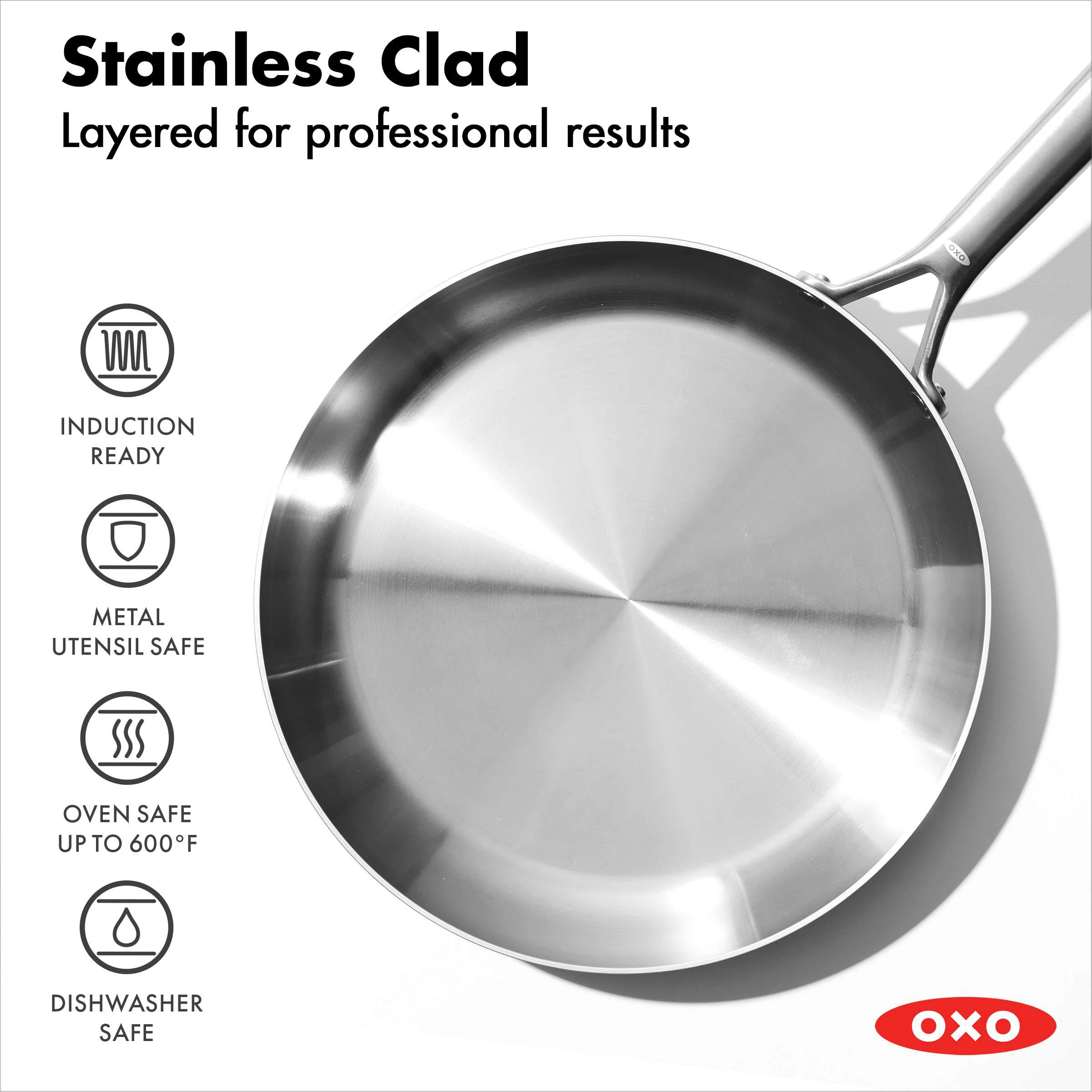 OXO Mira Tri-Ply Stainless Steel 12