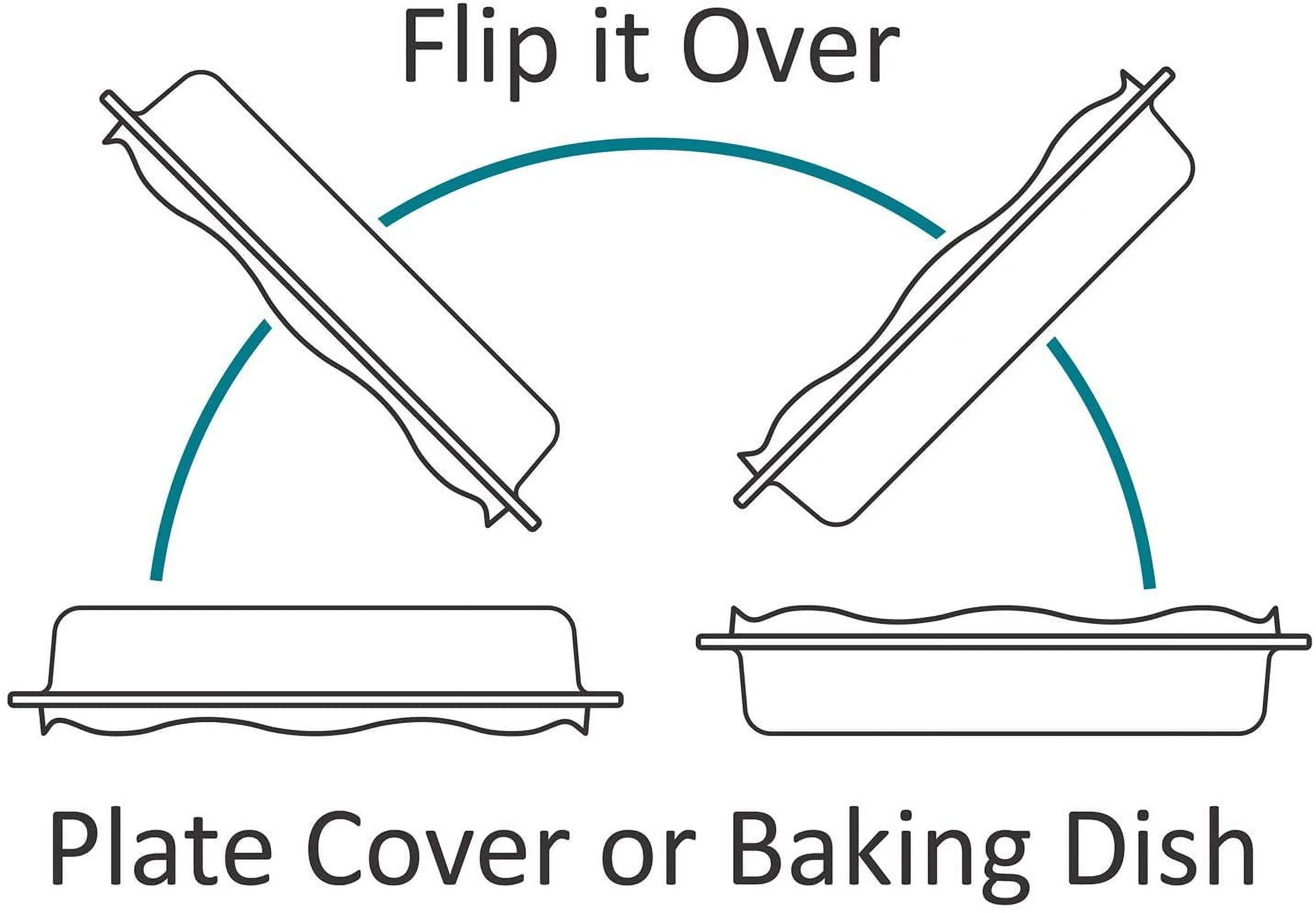 Microwave Glass Vented Plate COVER 'n COOK by Cuchina Safe