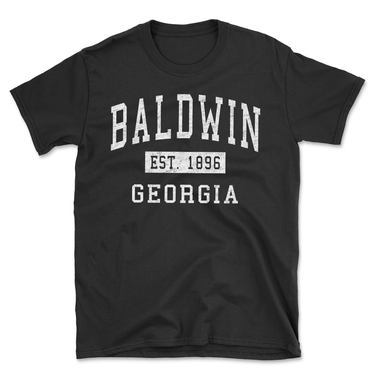 Baldwin Georgia Classic Established Men's Cotton T-Shirt