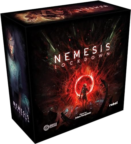 Rebel Nemesis: Cooperative Sci-Fi Horror Strategy Board Game for 1-5 Players