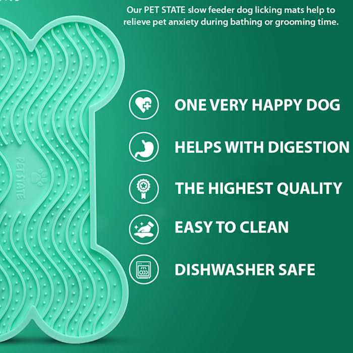 Tarvos Silicone Dog Licking Mat 0.58 L X 0.58 W X 0.49 H - Pet Supplies online store
