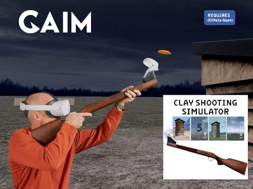 GAIM Clay Shooting Virtual Reality Simulator | Fixed Laminate Stock Edition