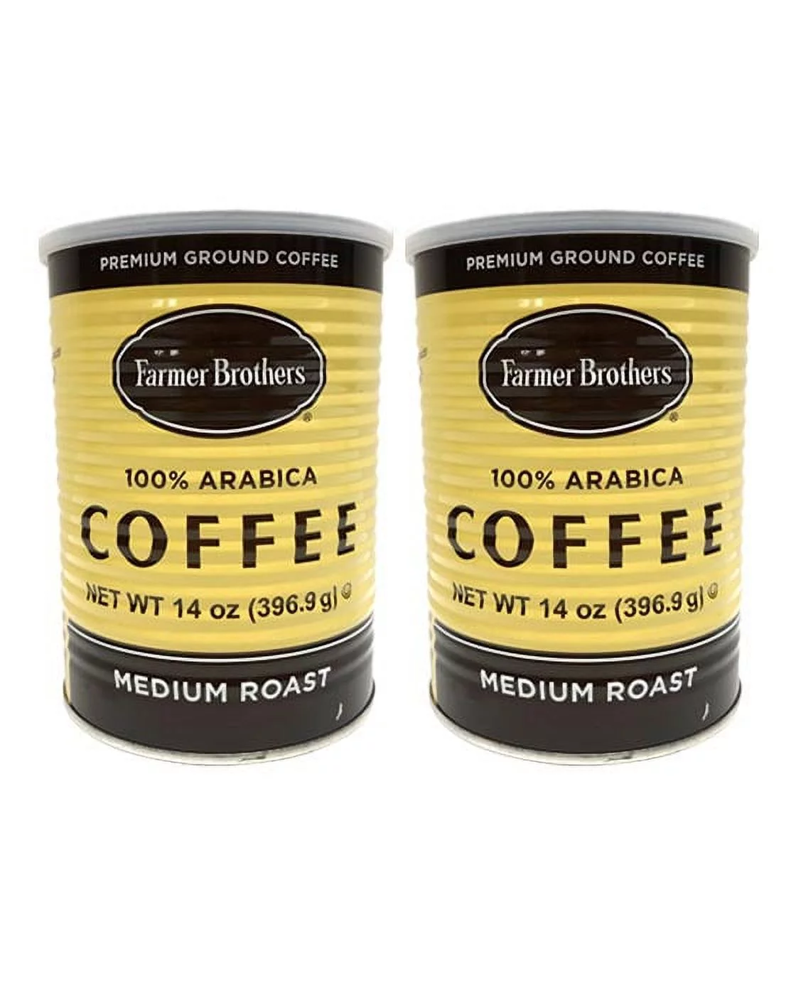 Farmer Brothers Classic 100% Arabica Ground Coffee, Medium Roast, 14 Oz (Pack of 2)