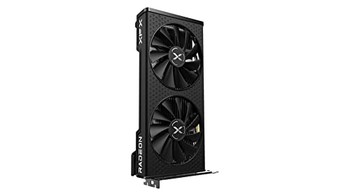 XFX Swift AMD Radeon RX 9060 XT OC Gaming Edition with 8GB GDDR6 HDMI 2xDP, AMD RDNA 4 RX 9060XT RX-96TSW8GBA
