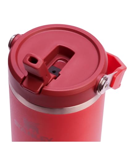 Stanley IceFlow Flip Straw Tumbler with Handle 30 oz | Twist On Lid and Flip Up Straw | Leak Resistant Water Bottle | Insulated Stainless Steel |BPA-Free | Lilac