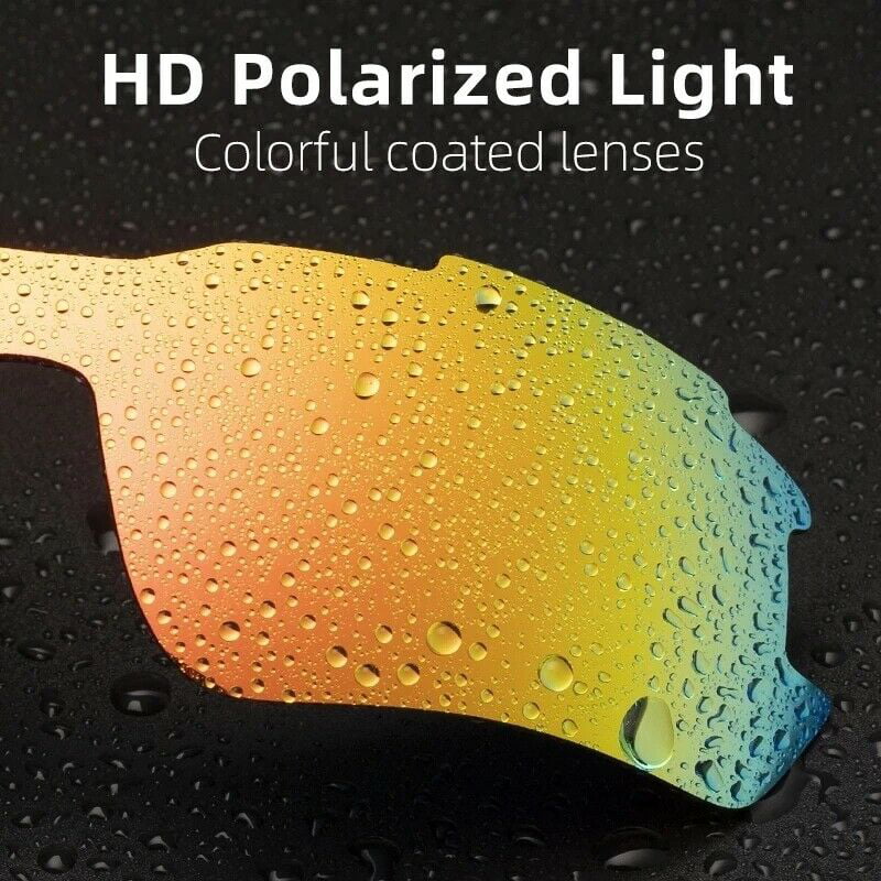 ROCKBROS Sunglasses for Adult Unisex Viper UV400 Polarized Glasses for Outdoor Sports Golf Fishing Cycling Running